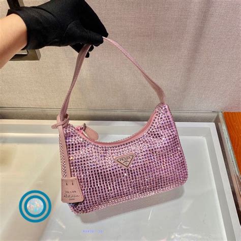 glitter Prada handbags